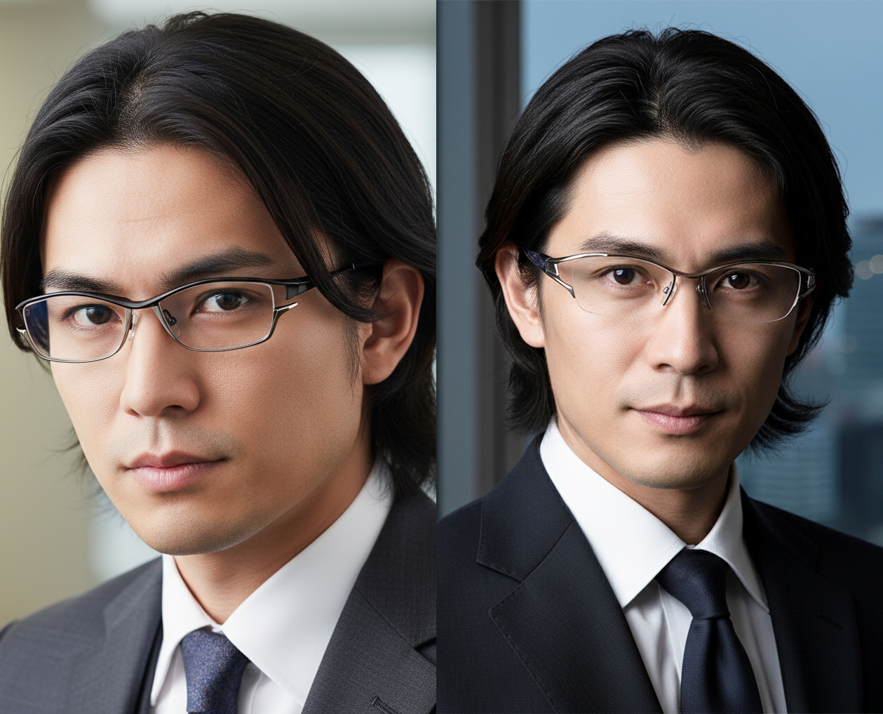 JN-550RとJN-558RのAIモデル着用イメージ