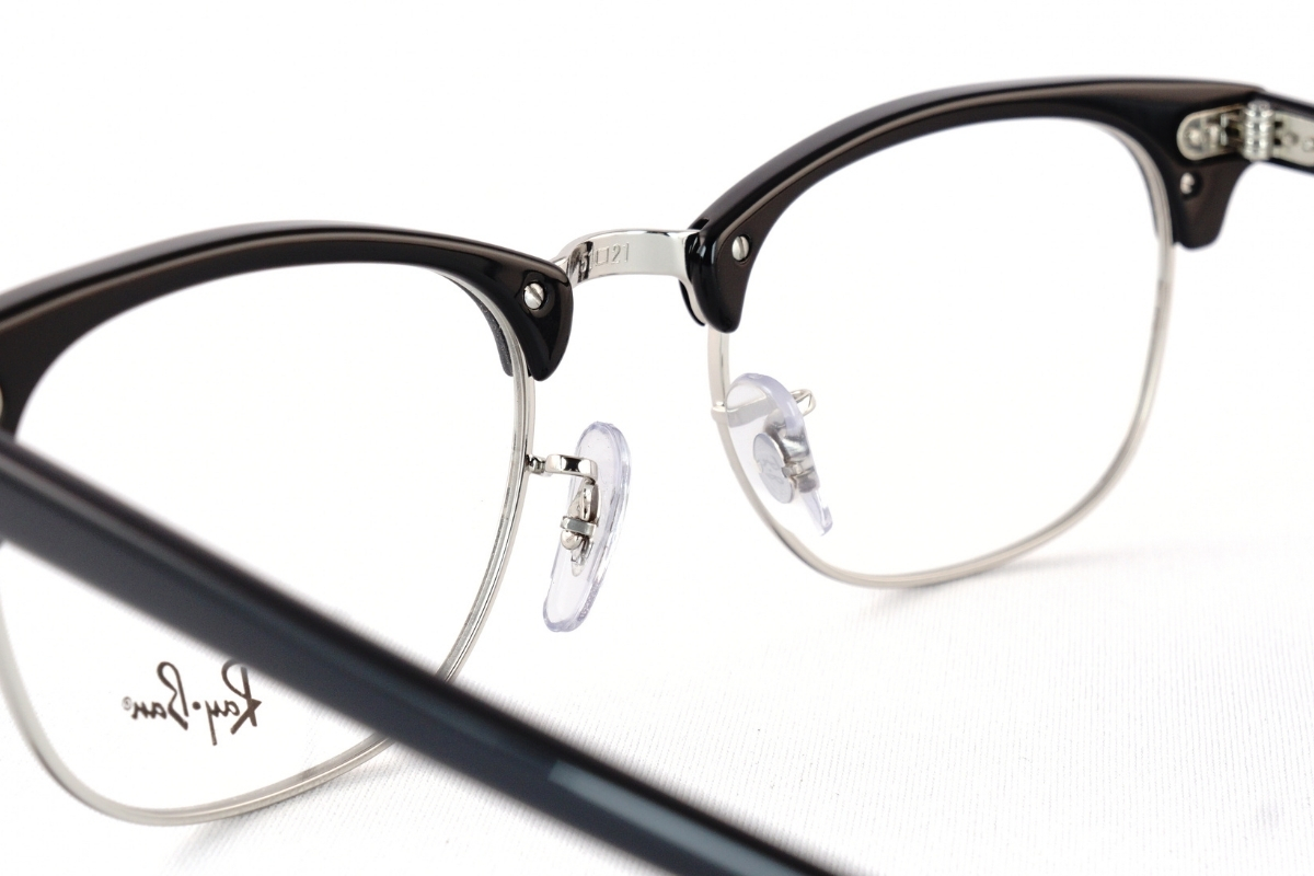 Ray-Ban「CLUBMASTER(RX5154)」の鼻パッド