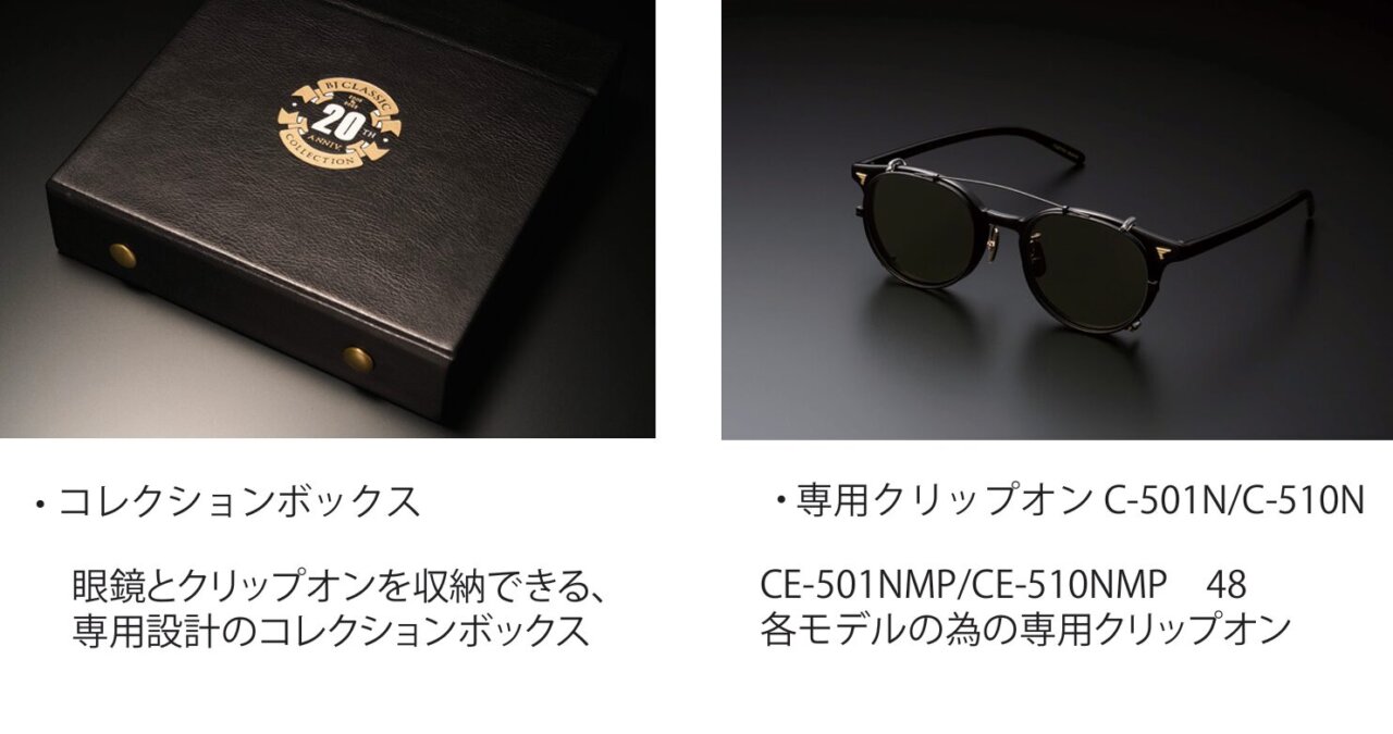 BJクラシック限定アニバーサリーモデルの付属品