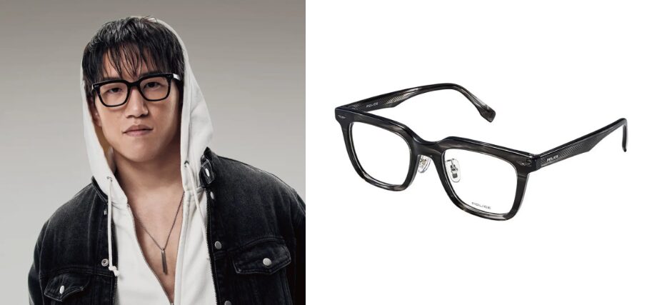 朝倉海さん着用のサングラス「VPLV75J Col.09CW」
