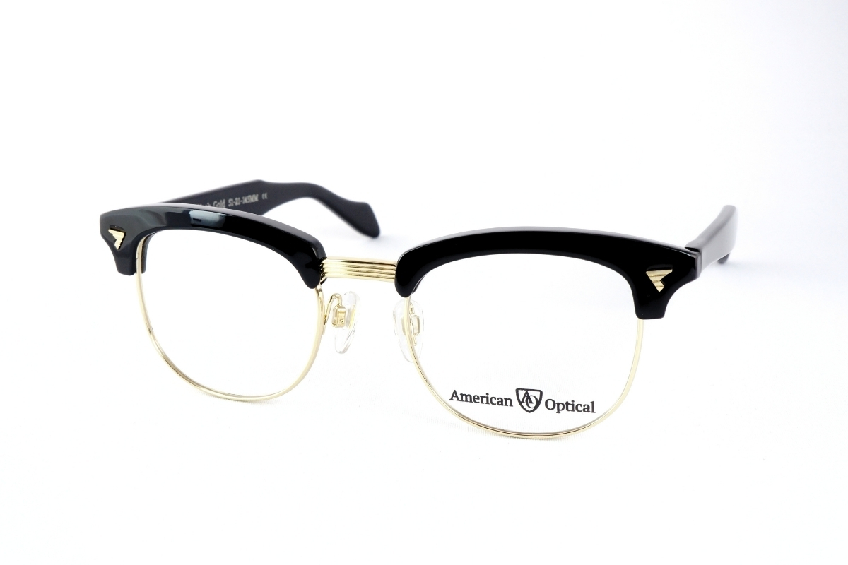 American Optical(アメリカンオプティカル)「Sirmont」COL.Black/Gold