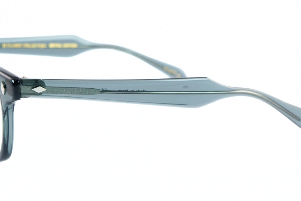 BJクラシックのメガネ「FLEXI FIT/F-99」のクリアブルーグレー