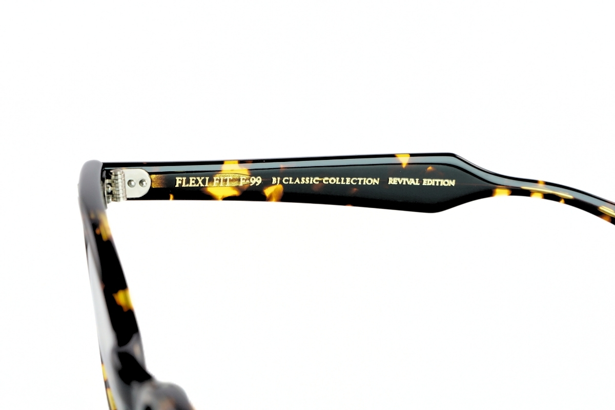 BJクラシックのメガネ「FLEXI FIT/F-99」のテンプル内側
