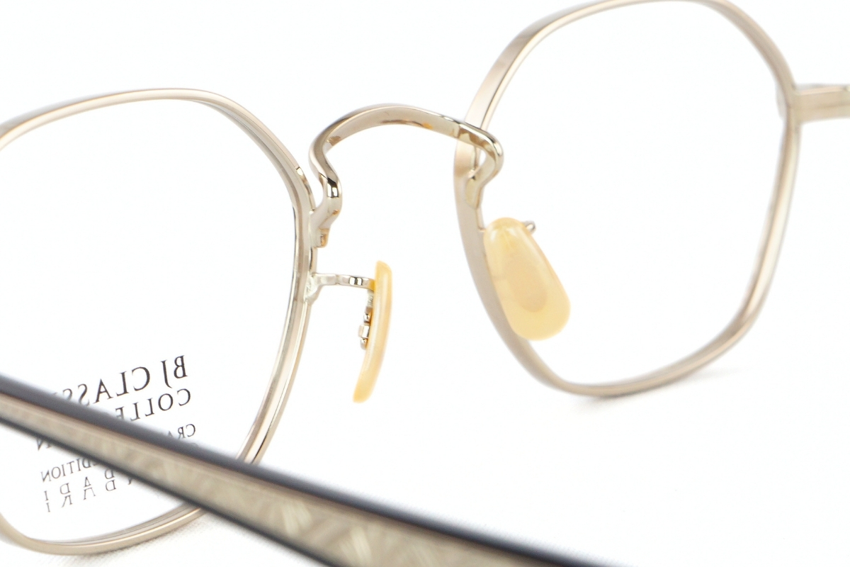 BJクラシックの芯張り眼鏡「SH-PM140シリーズ」の鼻パッド