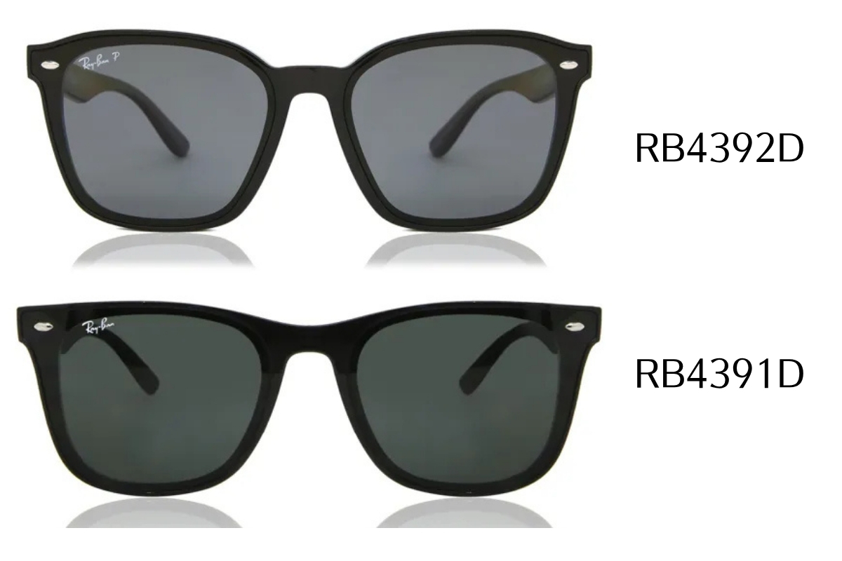 オーバーサイズがかっこよくキマるRay-Banのサングラス「RB4392D」をご