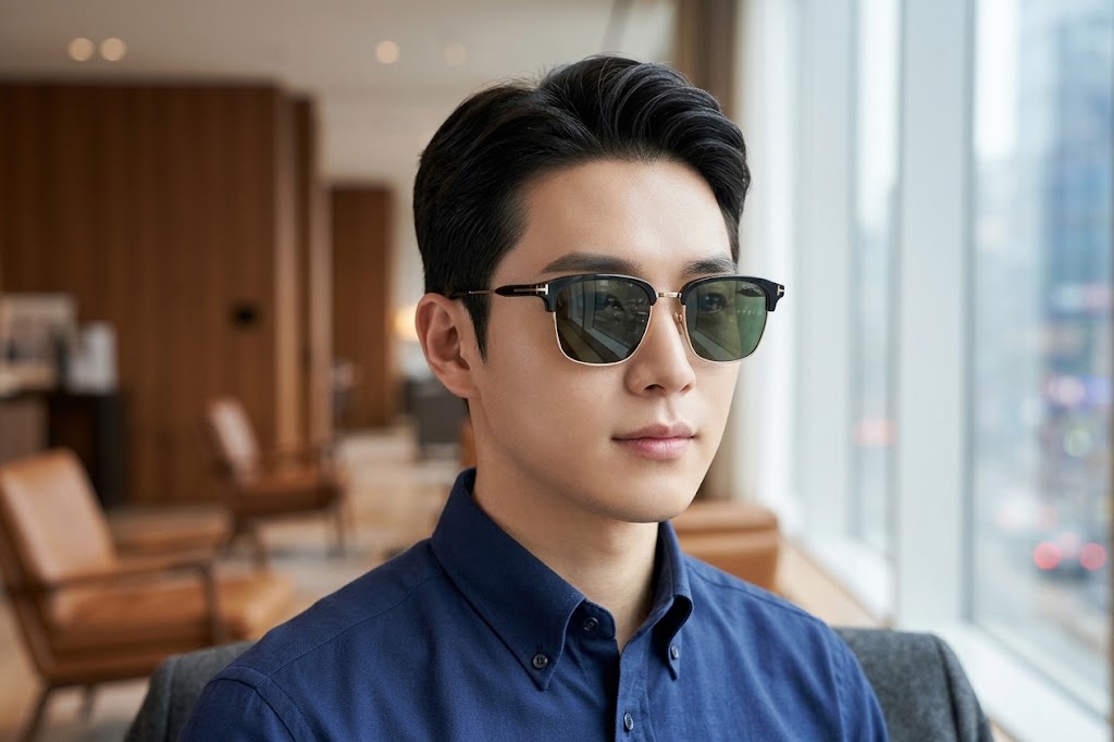 TOM FORD「TF1242-K」のサイズ感