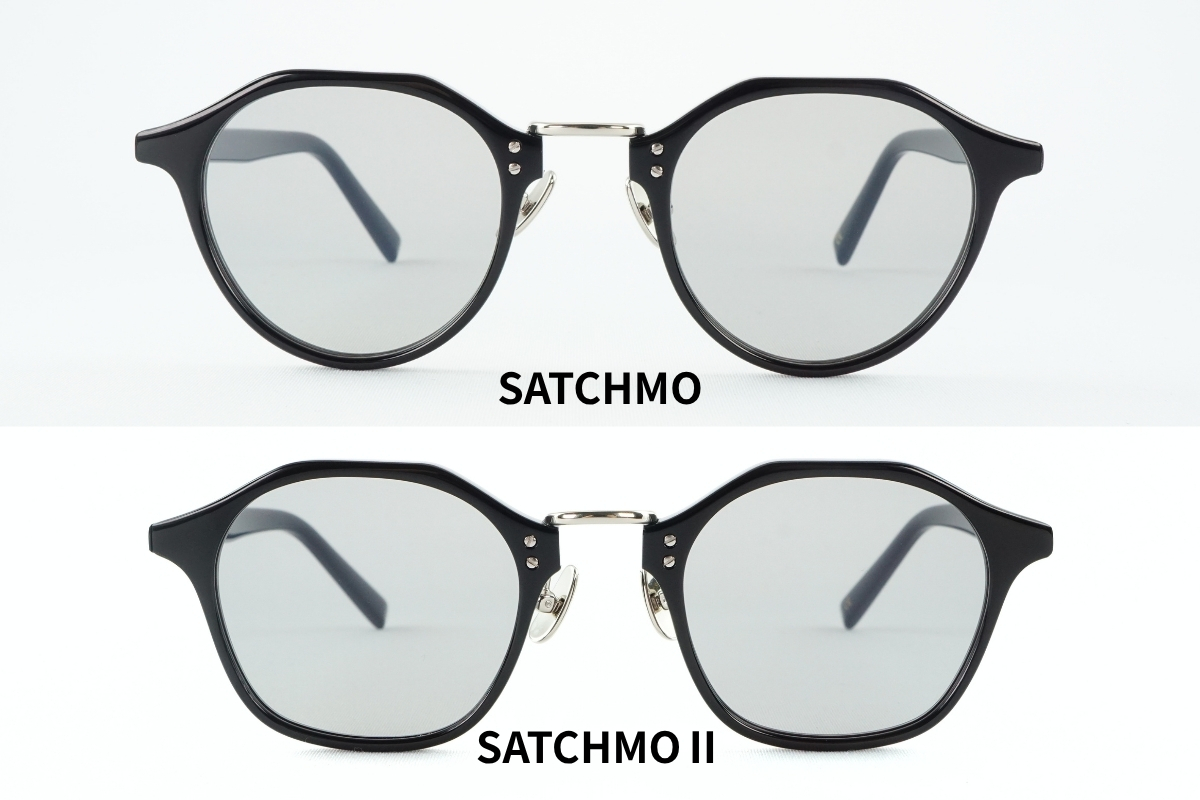 A.D.S.R.のサングラス「サッチモ」と「SATCHMOⅡ」の違い